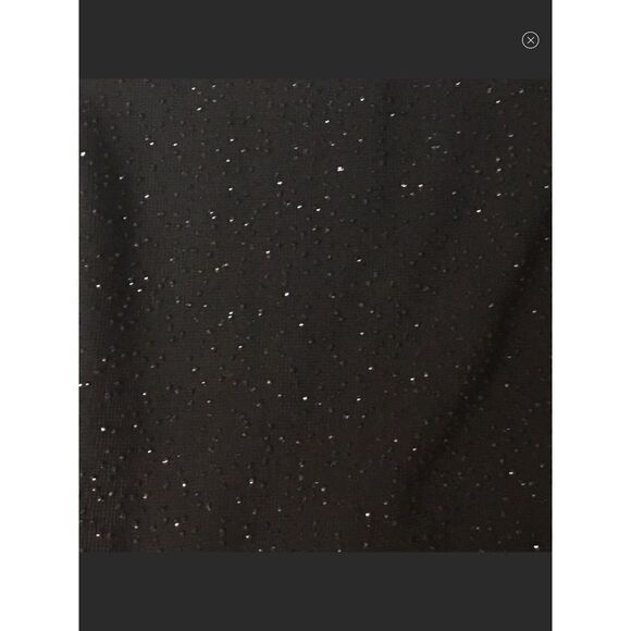 Beautiful Windsor Black/Silver Sparkles Halter Party Dress Sz 8 - Picture 2 of 3
